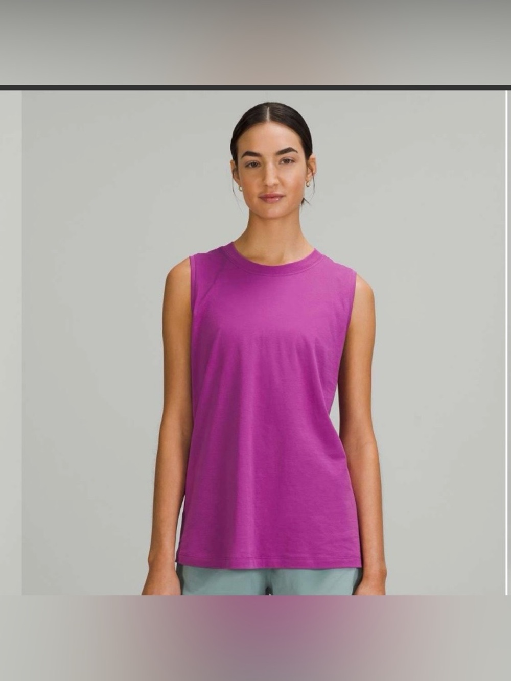 Lululemon All Yours Tank Vivid Plum
